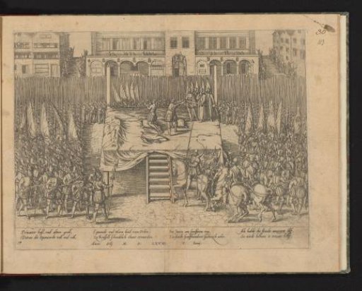 Beheading of Egmond and Horne, 1568