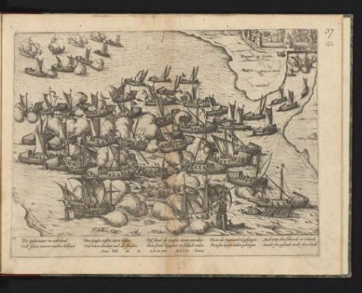 Naval Battle off Bergen op Zoom, 1574
