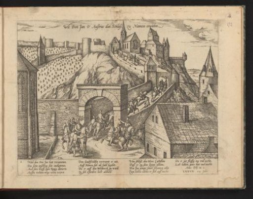 Don Juan captures the citadel of Namur, 1577