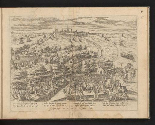 Field sermons outside Antwerp, 1566
