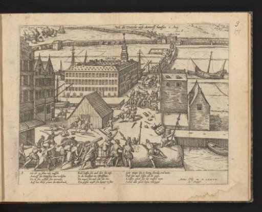 German troops leave Antwerp, 1577