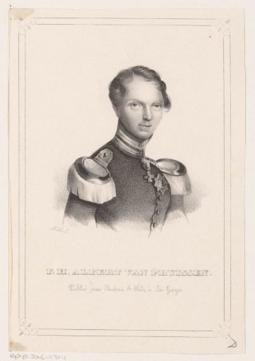 Portrait of Albert Friedrich Heinrich, Prince of Prussia