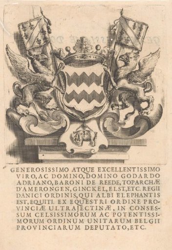 Coat of arms of Godard Adriaan van Reede