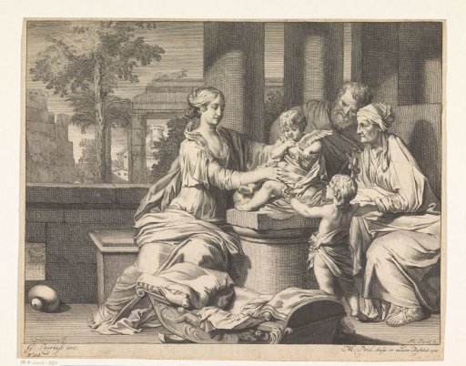 Holy Family with Zacharias, Elizabeth and John the Baptist