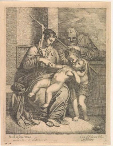 The Holy Family with John the Baptist
