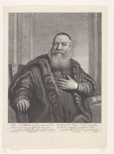 Portrait of Eleazar Swalmius
