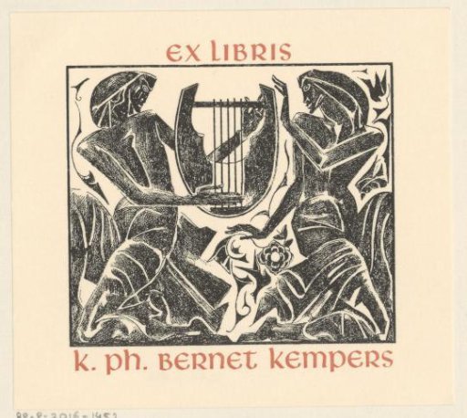 Ex libris of Karel Philippus Bernet Kempers