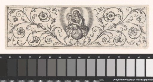 Ornament with Madonna
