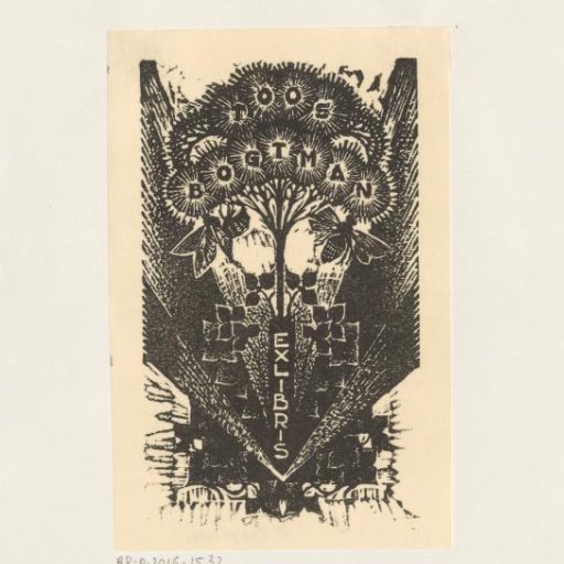 Ex libris of Toos Bogtman
