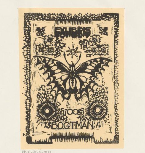 Ex libris of Toos Bogtman