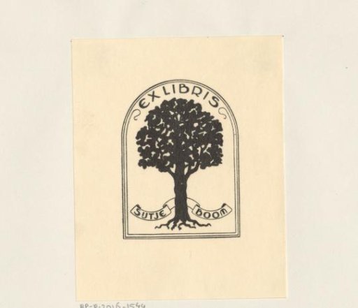 Ex libris of Sijtje Boom