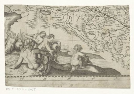 River gods and putti