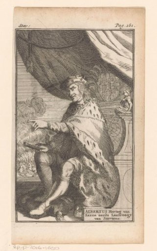 Portrait of Albrecht III, Duke of Saxony