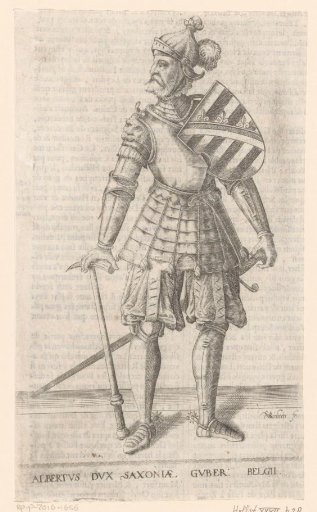 Portrait of Albert III, Duke of Saxony
