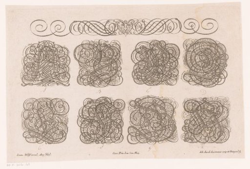 Calligraphic letters