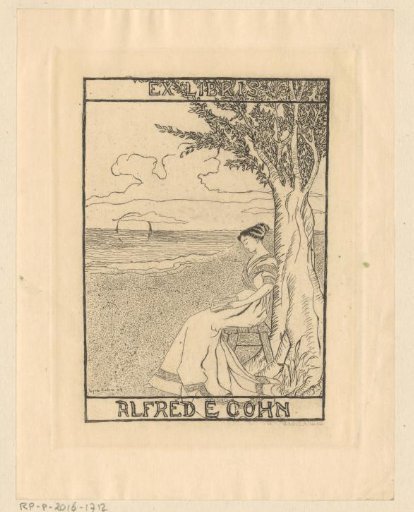 Ex libris of Alfred E. Cohn