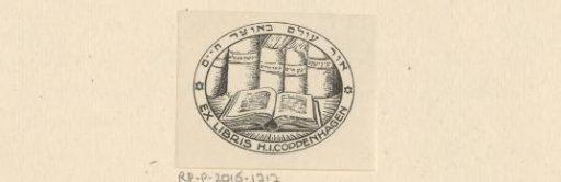 Ex libris of H.I. Coppenhagen