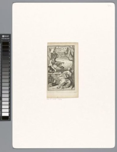 Allegorical Representation with Father Time and History
