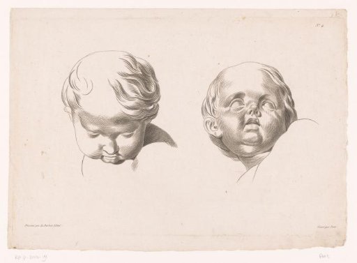 Two children's heads.