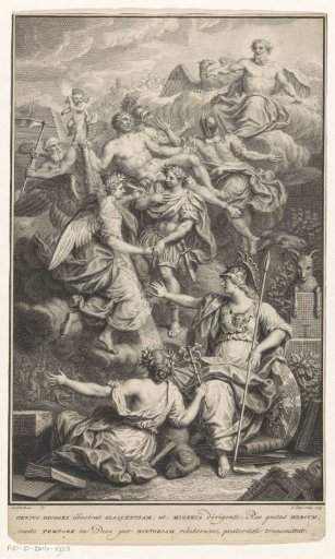 Apotheosis of Heroes under the Reign of Minerva