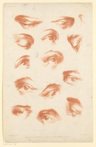 Fourteen studies of eyes