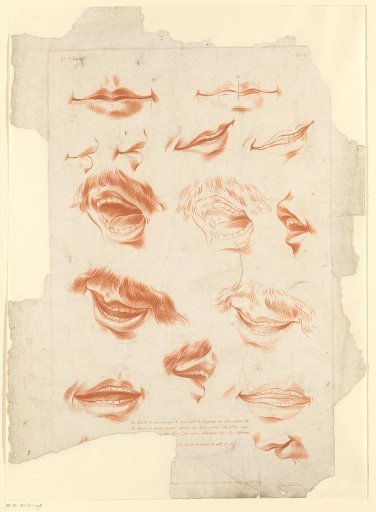 Fifteen studies of mouths