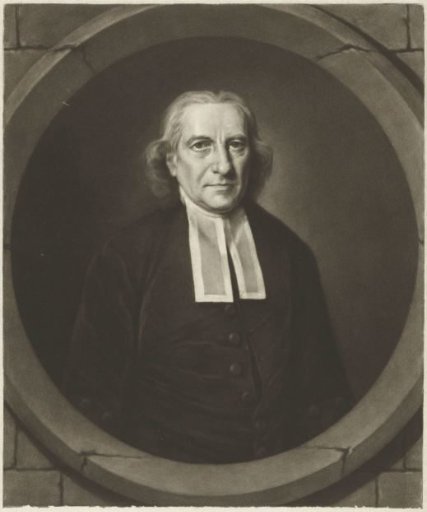 Portrait of an unknown preacher