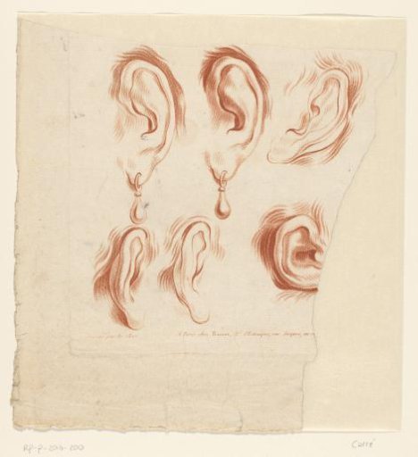 Six studies of ears