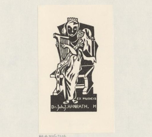 Ex libris of Johannes J. Hanrath