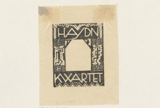 Ex libris of the Haydn Quartet