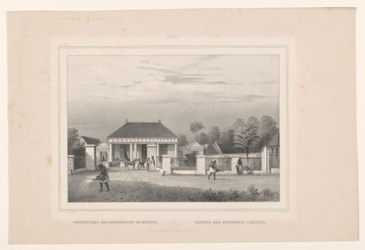 Residence of a European in Batavia