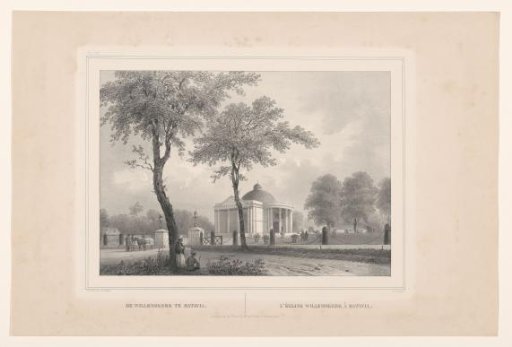 View of the Gereja Immanuel in Batavia