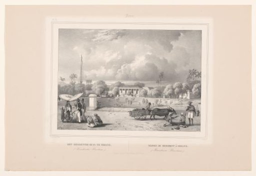 View of the residence at Bantam