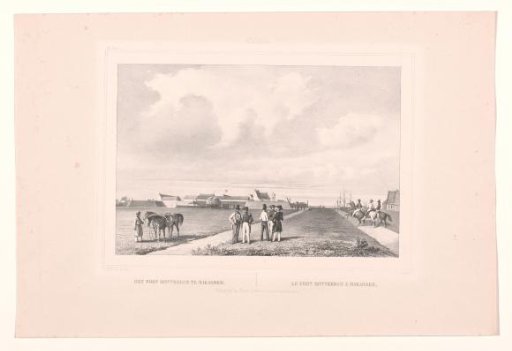 View of Fort Rotterdam in Makassar