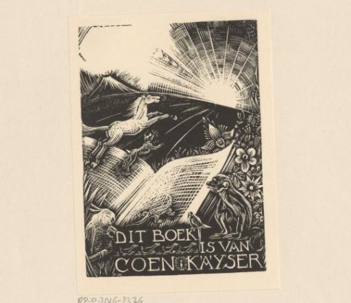 Ex libris of Coen Käyser