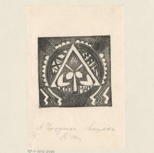 Ex Libris of A. Kooijman