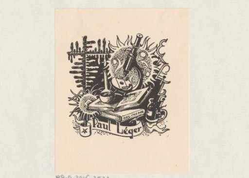 Ex libris of Paul Léger