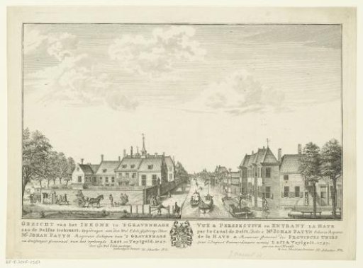 View of the Hospital in The Hague