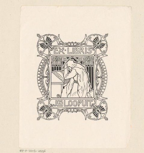 Ex libris of Jos Loopuit