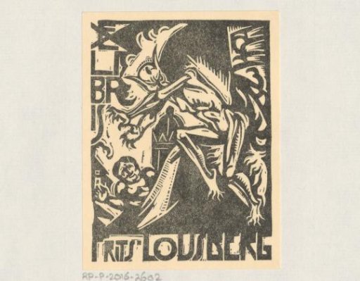 Ex libris of Frits Lousberg