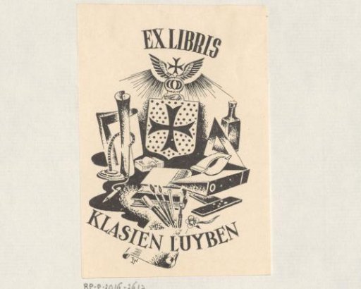 Ex libris of Klasien Luyben