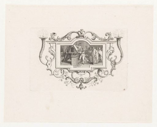 Clerics destroying a lectern