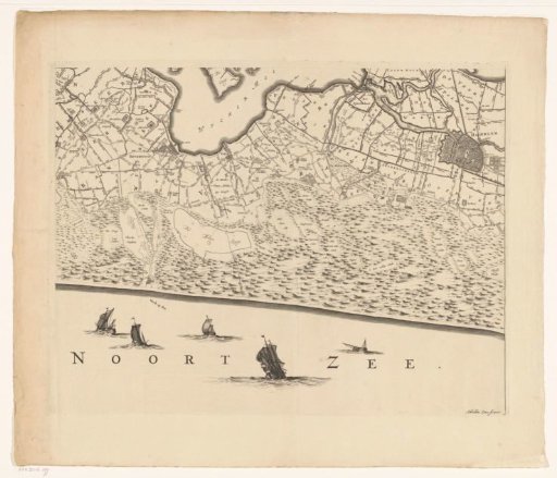 Map of Kennemerland and West-Friesland (sixteenth part)