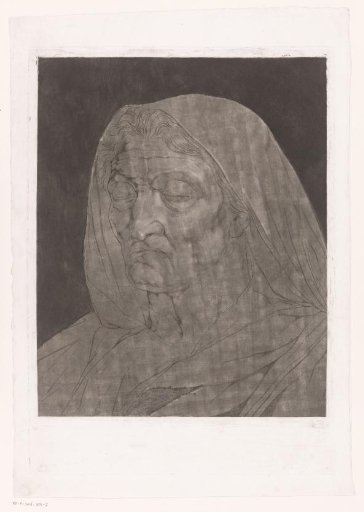 Old Woman with Closed Eyes