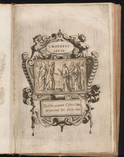 Christ in Debate with the Pharisees About the Tribute to the Emperor