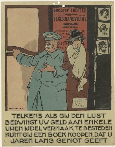 Porter for a cinema theater