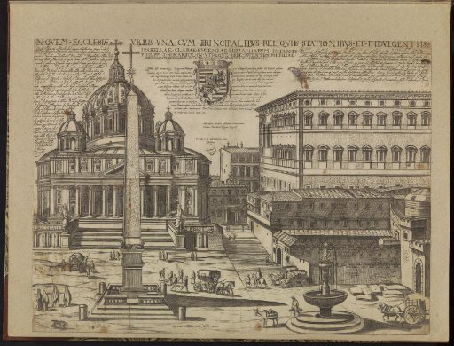 St. Peter's Basilica and the Apostolic Palace in Vatican City