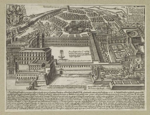 Apostolic Palace and Gardens in Vatican City