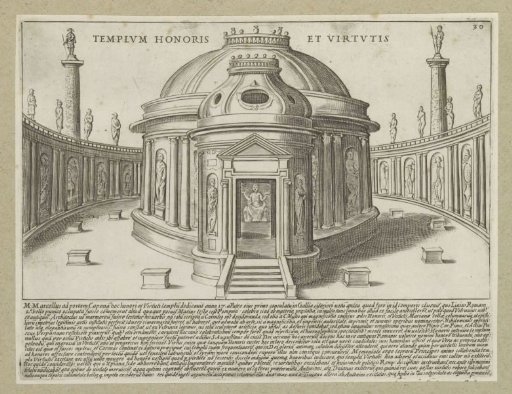 Temple of Honour and Virtue in Rome