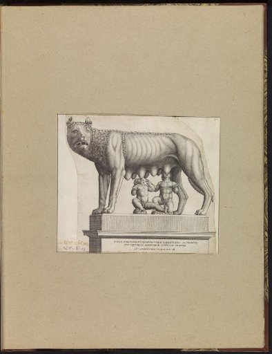 She-wolf with Romulus and Remus
